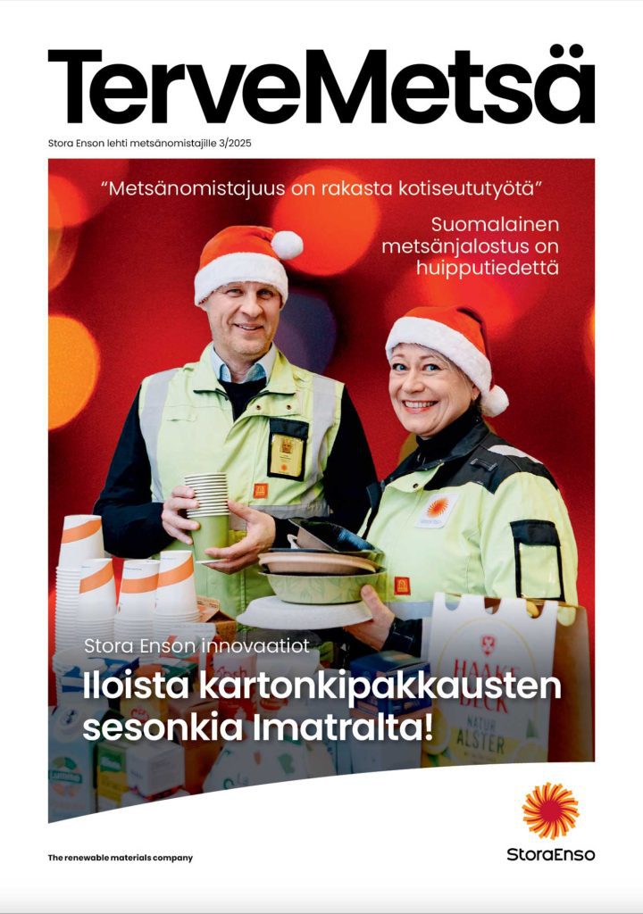 Kansi, Terve Metsä -lehti 3/2025